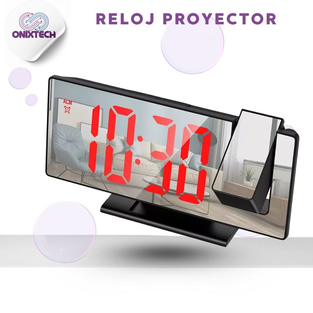 RELOJ PROYECTOR LED